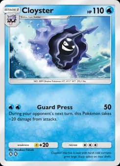 Cloyster — Celestial Guardians — Two Diamond