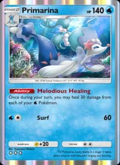 Primarina — Celestial Guardians — Three Diamond