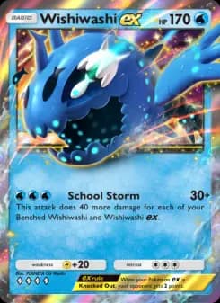 Wishiwashi ex — Celestial Guardians — Four Diamond