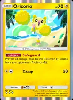Oricorio — Celestial Guardians — Three Diamond