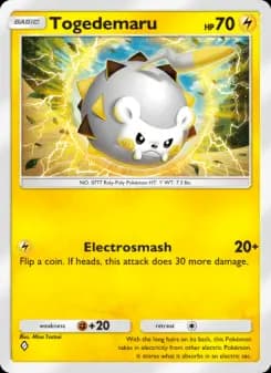 Togedemaru — Celestial Guardians — One Diamond