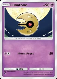 Lunatone — Celestial Guardians — One Diamond