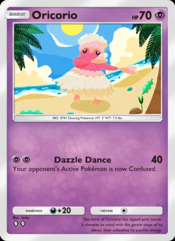 Oricorio — Celestial Guardians, Two Diamond