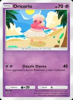 Oricorio — Celestial Guardians — Two Diamond