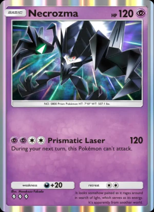 Necrozma — Celestial Guardians, Three Diamond