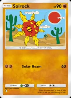 Solrock — Celestial Guardians — One Diamond