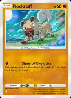 Rockruff — Celestial Guardians — One Diamond