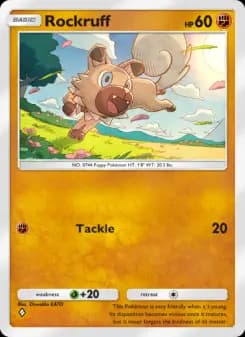 Rockruff — Celestial Guardians — One Diamond