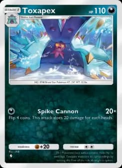Toxapex — Celestial Guardians — One Diamond