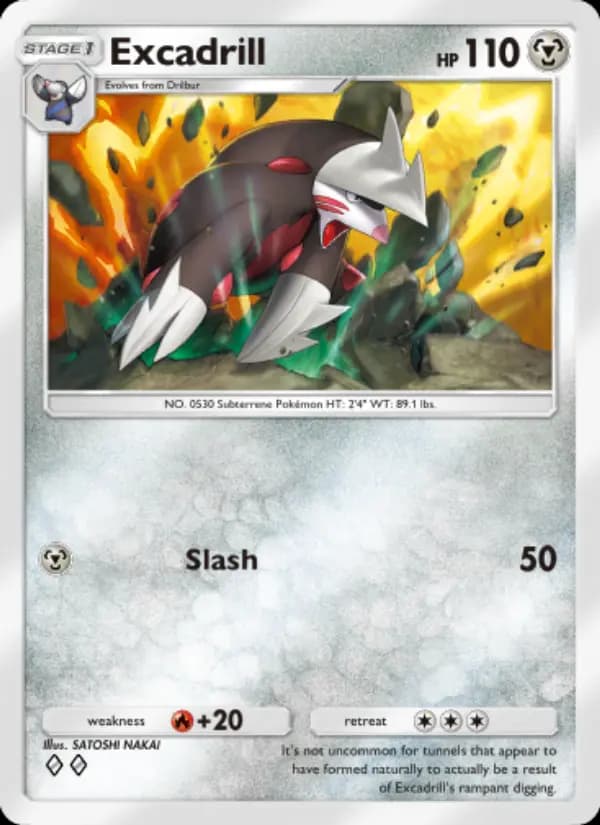 Excadrill — Celestial Guardians, Two Diamond