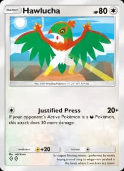 Hawlucha — Celestial Guardians — Two Diamond