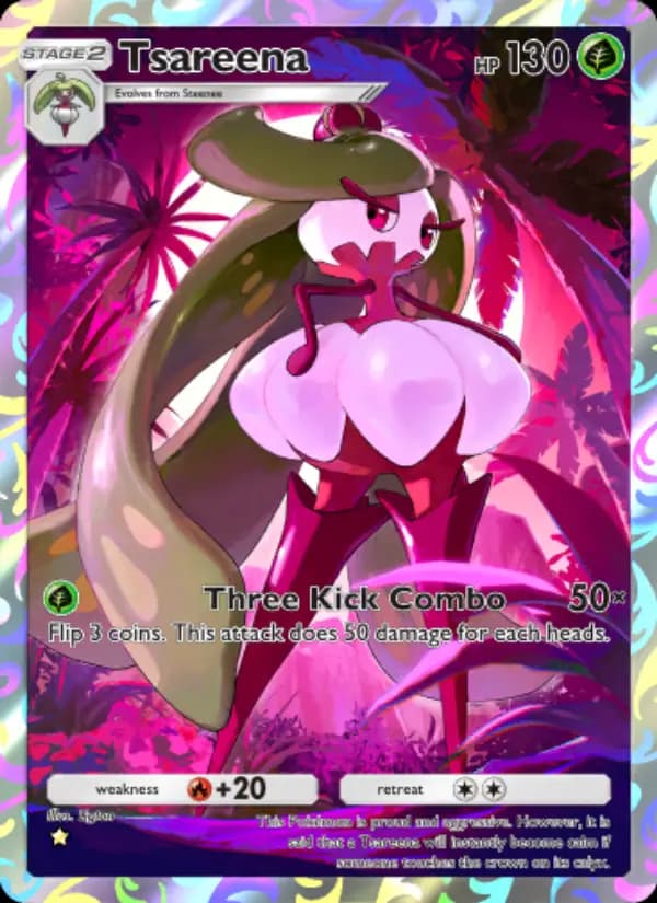Tsareena — Celestial Guardians, One Star