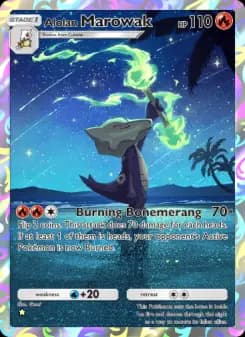 Alolan Marowak — Celestial Guardians — One Star