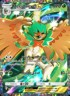 Decidueye ex — Celestial Guardians — Two Star