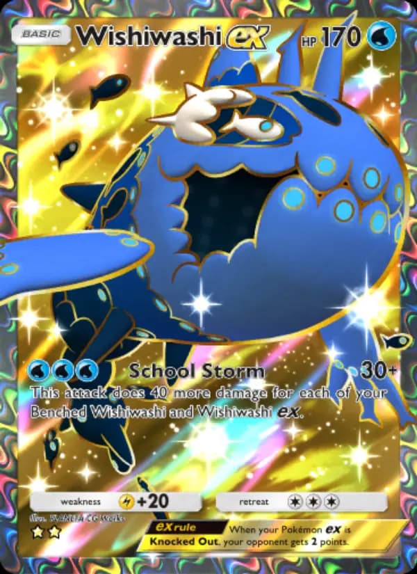 Wishiwashi ex — Celestial Guardians, Two Star
