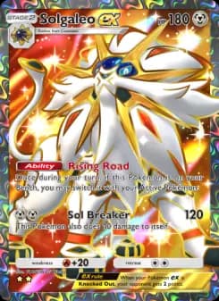 Solgaleo ex — Celestial Guardians — Two Star