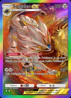 Solgaleo ex — Celestial Guardians — Two Star