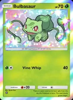 Bulbasaur — Celestial Guardians — One Shiny