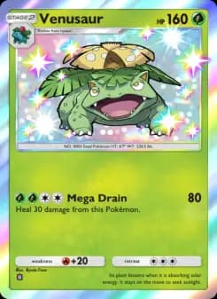 Venusaur — Celestial Guardians — One Shiny