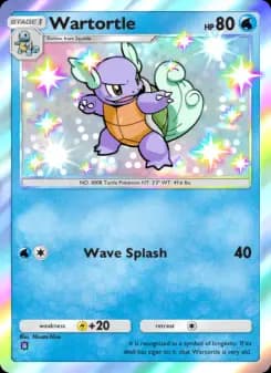Wartortle — Celestial Guardians — One Shiny