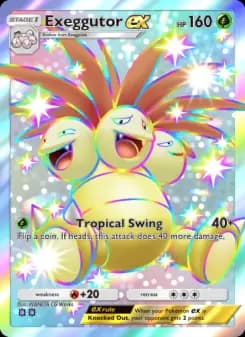 Exeggutor ex — Celestial Guardians — Two Shiny