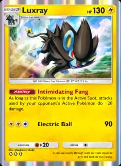 Luxray — Extradimensional Crisis — Three Diamond