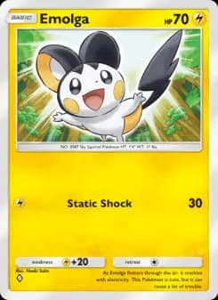 Emolga — Extradimensional Crisis — One Diamond