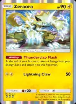 Zeraora — Extradimensional Crisis — Three Diamond