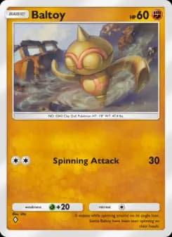 Baltoy — Extradimensional Crisis — One Diamond