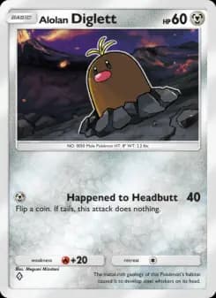 Alolan Diglett — Extradimensional Crisis — One Diamond