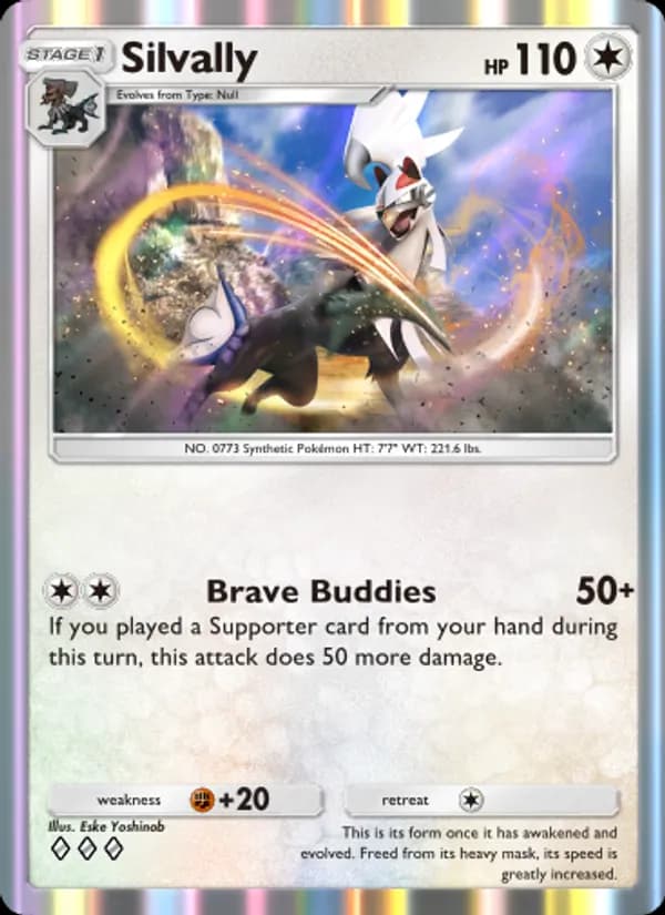Silvally — Extradimensional Crisis, Three Diamond