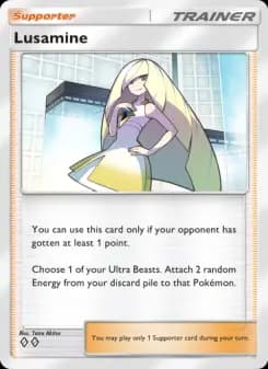 Lusamine — Extradimensional Crisis — Two Diamond