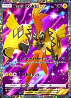Tapu Koko ex — Extradimensional Crisis — Two Star