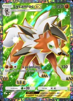 Lycanroc ex — Extradimensional Crisis — Two Star