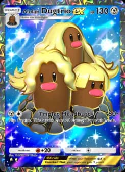Alolan Dugtrio ex — Extradimensional Crisis — Two Star