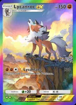 Lycanroc ex — Extradimensional Crisis — Two Star