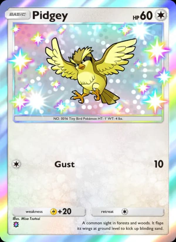 Pidgey — Extradimensional Crisis, One Shiny