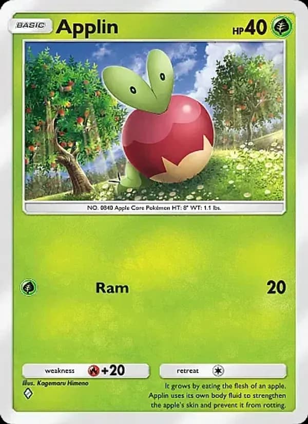Applin — Eevee Grove, One Diamond
