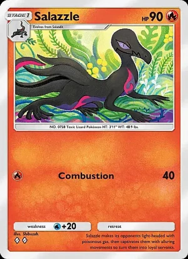 Salazzle — Eevee Grove, Two Diamond