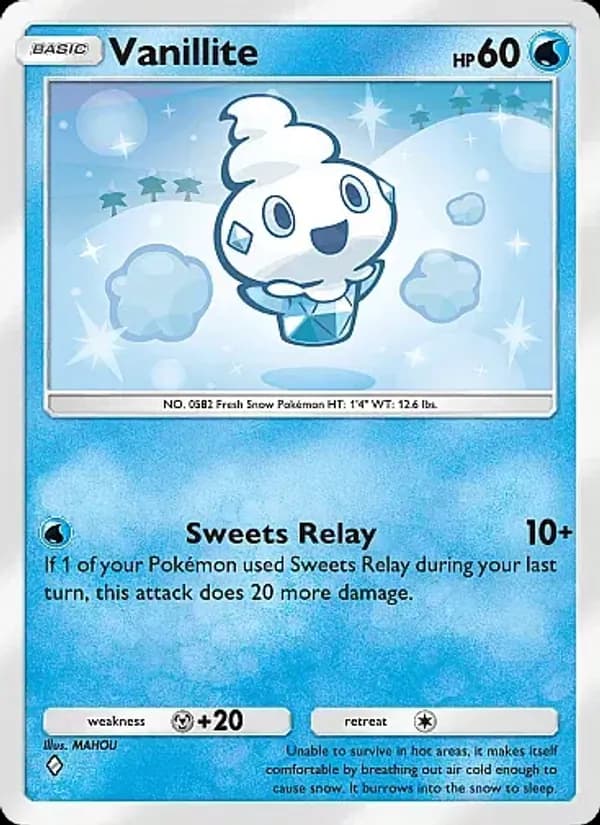 Vanillite — Eevee Grove, One Diamond