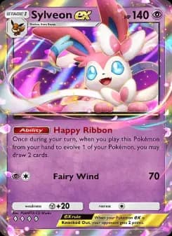Sylveon ex — Eevee Grove — Four Diamond