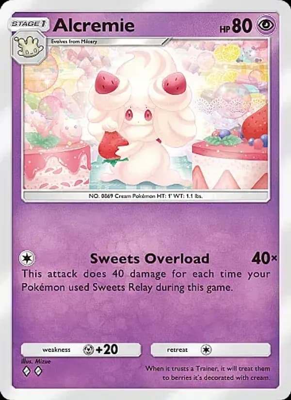 Alcremie — Eevee Grove, Two Diamond