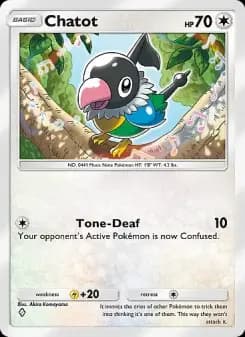 Chatot — Eevee Grove — One Diamond