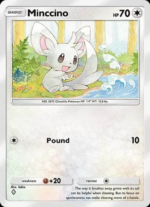 Minccino — Eevee Grove, One Diamond