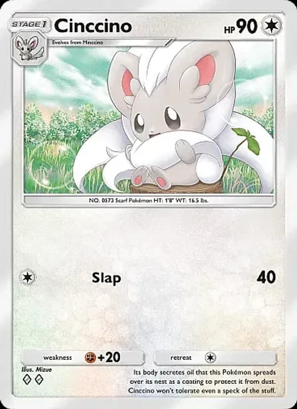 Cinccino — Eevee Grove, Two Diamond