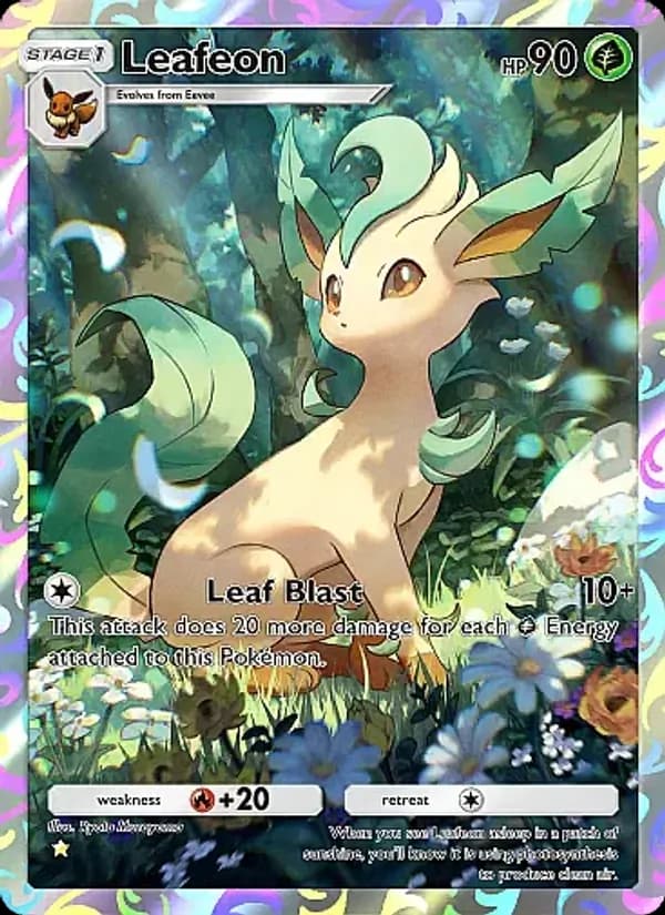 Leafeon — Eevee Grove, One Star