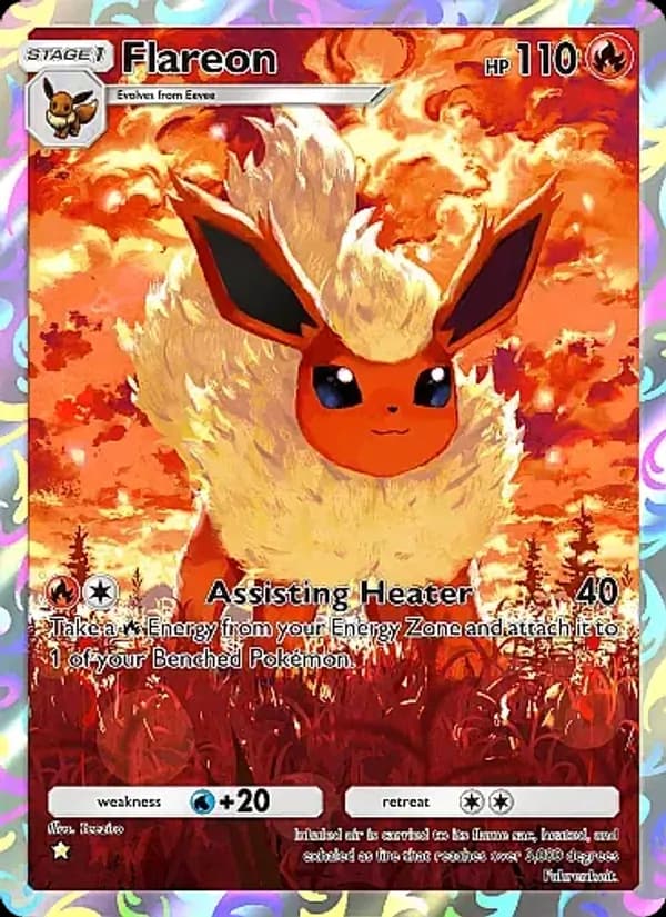 Flareon — Eevee Grove, One Star