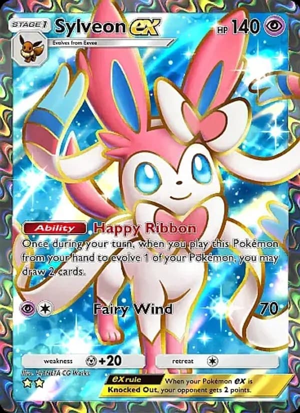 Sylveon ex — Eevee Grove, Two Star