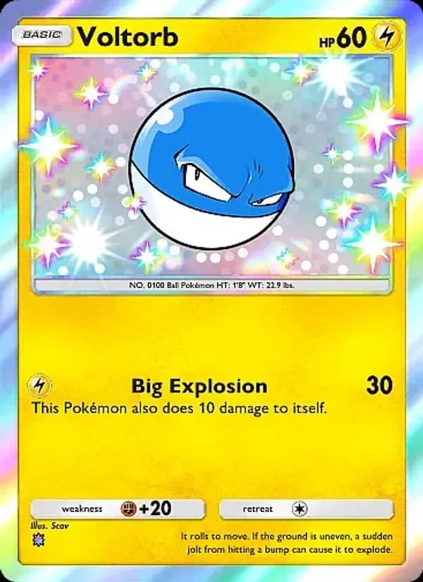 Voltorb — Eevee Grove, One Shiny