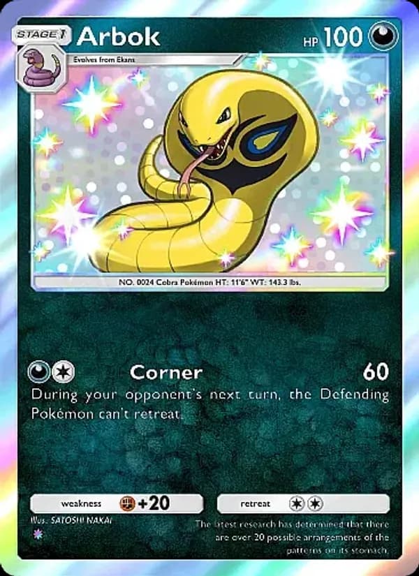 Arbok — Eevee Grove, One Shiny